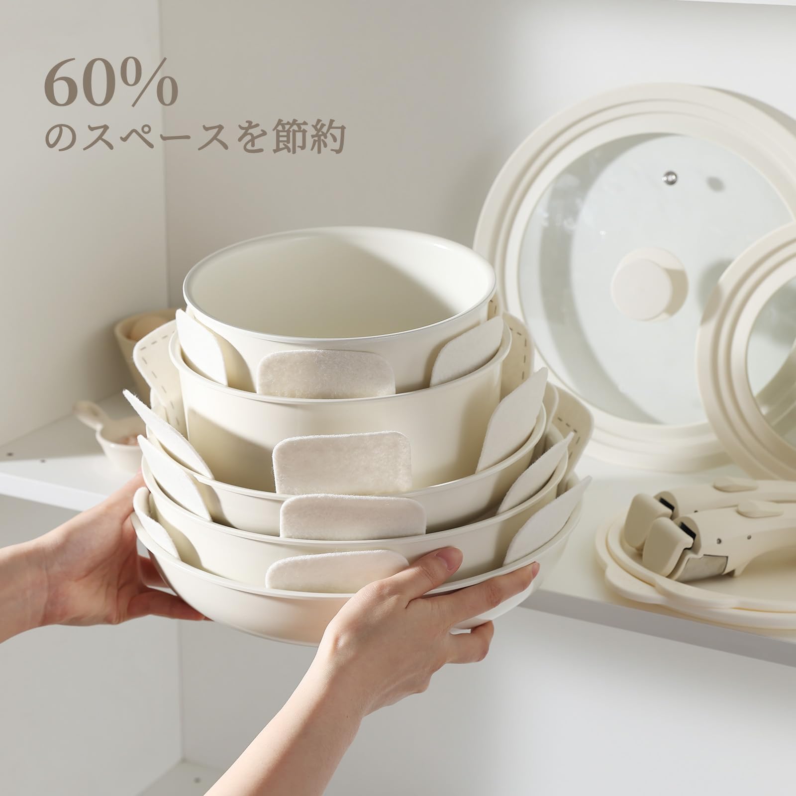 Amazon.co.jp: フライパン セット 15点 IH·ガス火対応 セラミック